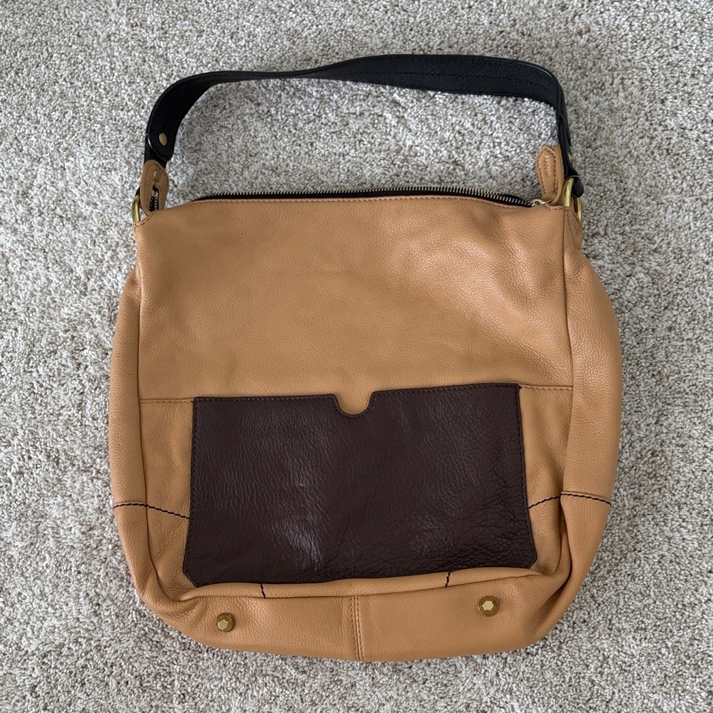 orYANY Adele Pebbled Leather Hobo Shoulder Bag